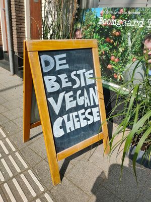 Vegan 🧀 ❤️ at Bio Kleiweg in Rotterdam