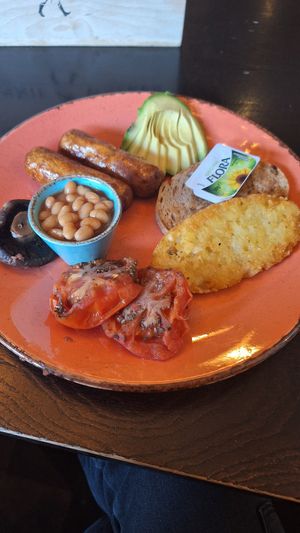 Welsh breakfast at The Philharmonic in Cardiff