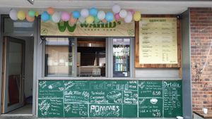 Unser Geschäft at Wahid's Green Food in Cottbus