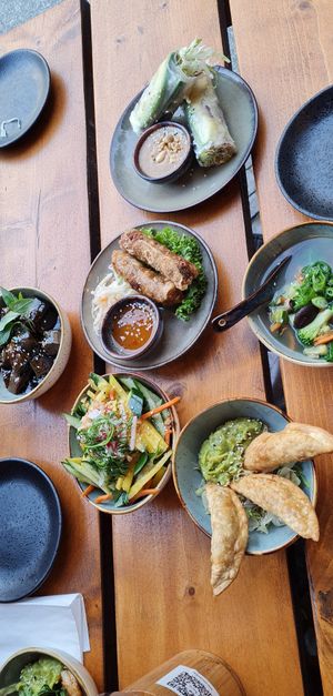 The size of the tapas at Nyom in Berlin