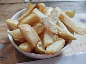 Chips at Hobson's Fish & Chips in West London