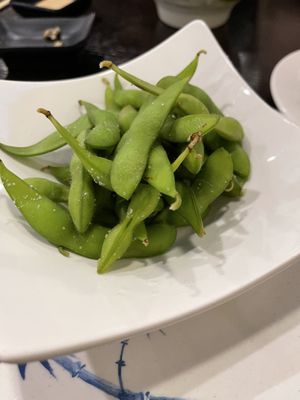 Edamame at Miyabi Sushi in Daytona Beach