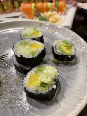 Vegetable rolls  at Miyabi Sushi in Daytona Beach