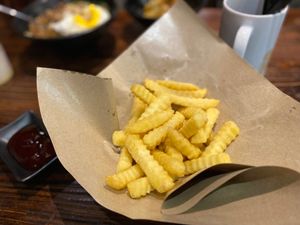 French fries at Life Cafe @ Padungan in Kuching
