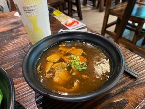 Veg curry at Life Cafe @ Padungan in Kuching