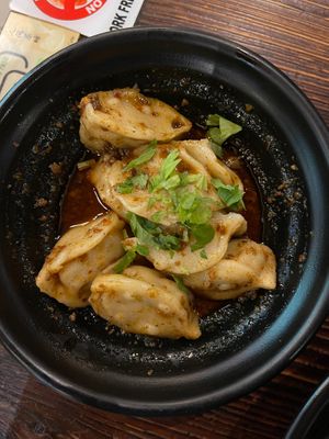 1025 Spicy Vegetarian Dumpling RM17.90  at Life Cafe @ Padungan in Kuching