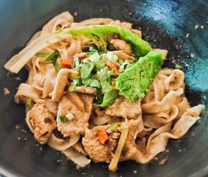 Sha cha noodles delicious at Life Cafe @ Padungan in Kuching