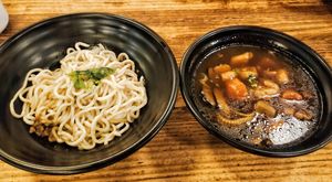 Mushroom chicken noodles at Life Cafe @ Padungan in Kuching