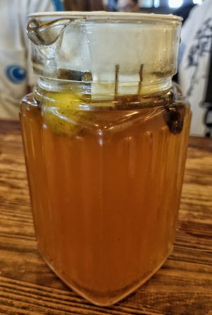 Lime Green tea at Life Cafe @ Padungan in Kuching