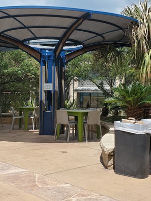 Outdoor seating at Whole Foods Market - Lamar in Austin