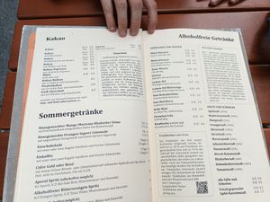 Menu6 at Aha Cafe in Dresden
