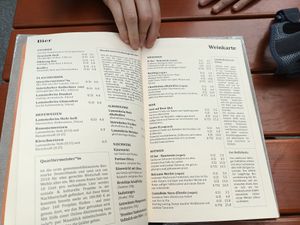 Menu 7 at Aha Cafe in Dresden