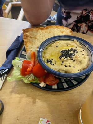 Humous  at Aha Cafe in Dresden