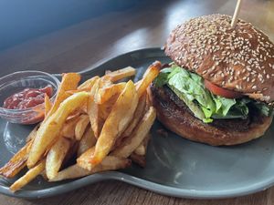 Vege Burger  at Butlers Coffee and Kitchen in Burgas