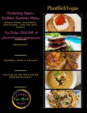 Tasty and Healthy Whole Food Plant Based Vegan lunches. High protein, gluten free, soy free, sugar free and custom orders available. Also very affordable! at Plant Rich Vegan in Wellington