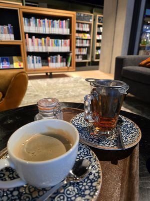 Coffee and tea at Bibliotheek Oosterschelde in Goes