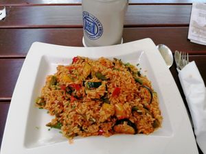 Vegane Reispfanne at Zur Alten Freyung in Zeil Am Main