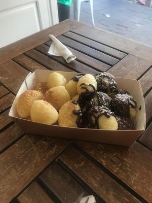 Vegan balls  at Meli Melo in Crete