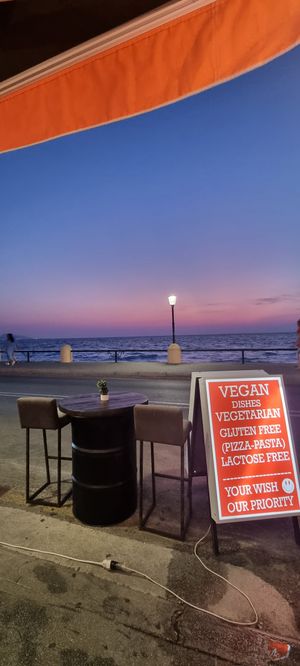 Sunset view at Orexi in Rhodes