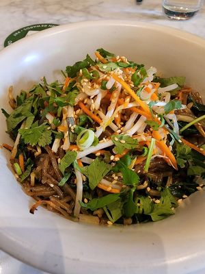 Sweet potato noodles  at True Food Kitchen in Annapolis