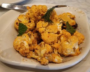 Cauliflower appetizer  at True Food Kitchen in Annapolis