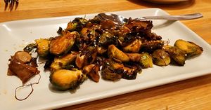 Brussels sprouts appetizer   at True Food Kitchen in Annapolis