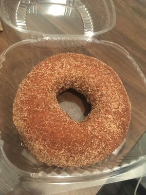 Vegan Apple Cider Donut at Donut Villa Diner in Cambridge