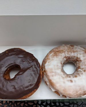  at Donut Villa Diner in Cambridge