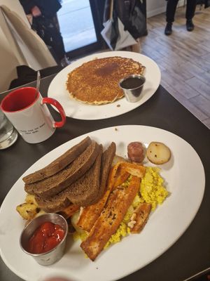  at Donut Villa Diner in Cambridge