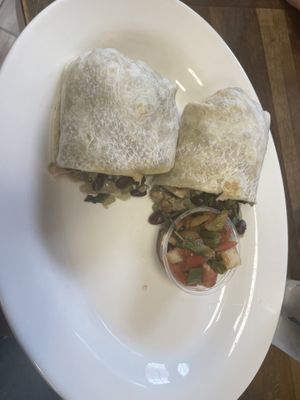 Vegan Breakfast Wrap  at Donut Villa Diner in Cambridge