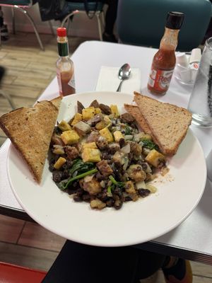 DVD Vegan Breakfast Bowl   at Donut Villa Diner in Cambridge