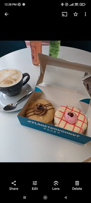 Vegan doughnuts at Planet Doughnut in Chester