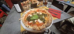 Margherita con mozzarella vegana e friarielli at Rossopomodoro - Naviglio Grande in Milan