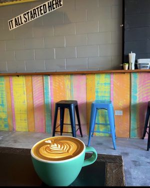 Cavalier Coffee  at Sugar Mama's Ice Cream Shack in Moffat Beach