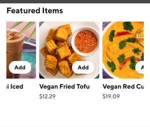 Menu Item   at Phuket I'm Vegan in Murrieta