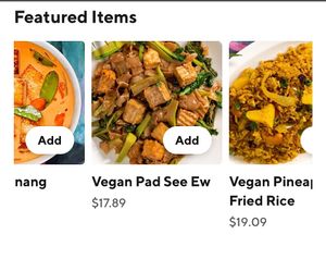 Menu item #2  at Phuket I'm Vegan in Murrieta