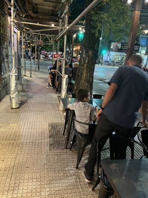 Outdoor seating  at VEGAN FOX in Buenos Aires