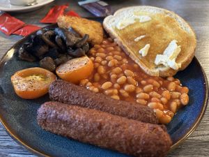 The Vegan Monty  at Fountain Cottage Cafe in Hexham