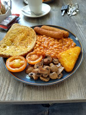 The Vegan Monty breakfast at Fountain Cottage Cafe in Hexham