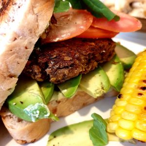 burger at Veggies - 베지스 in Seoul