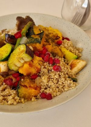 Farmer's salad (warm) at Veggies - 베지스 in Seoul