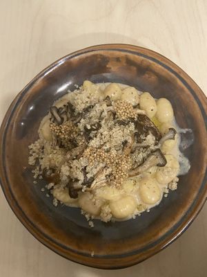 Mushroom gnocchi   at Veggies - 베지스 in Seoul