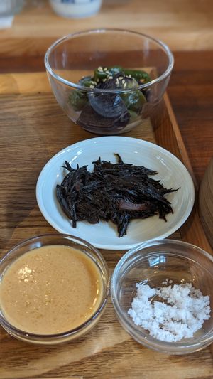 ひじき煮物 at Fumikaden in Matsuyama