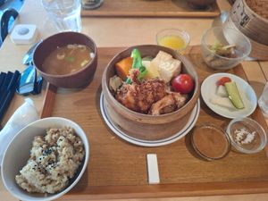 Vegan set menu 😋 at Fumikaden in Matsuyama