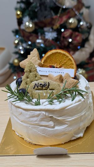 スポンジケーキ　豆乳クリーム　ヴィーガン対応 at Fumikaden in Matsuyama