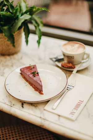 Cheesecake (gluten free / vegan) at Thibeau in Nijmegen