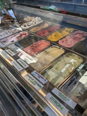 vegan flavours marked in green at The Braze in Frankfurt