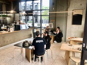 Interior   at Pollen Bakery in Manchester