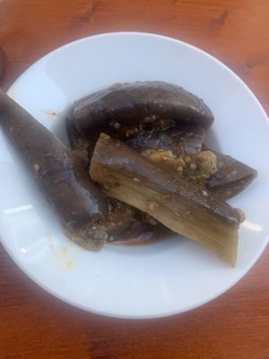 Eggplants   at Xi'an Foods in The Hague