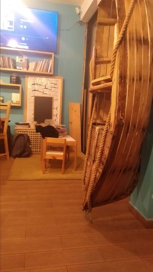 Sempre bem acompanhados. at Bar O'Trancador in Lajes Das Flores